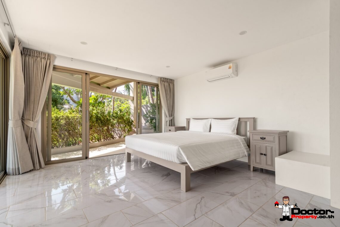 5 Bedroom Sea View Villa – Bophut, Koh Samui – For Sale