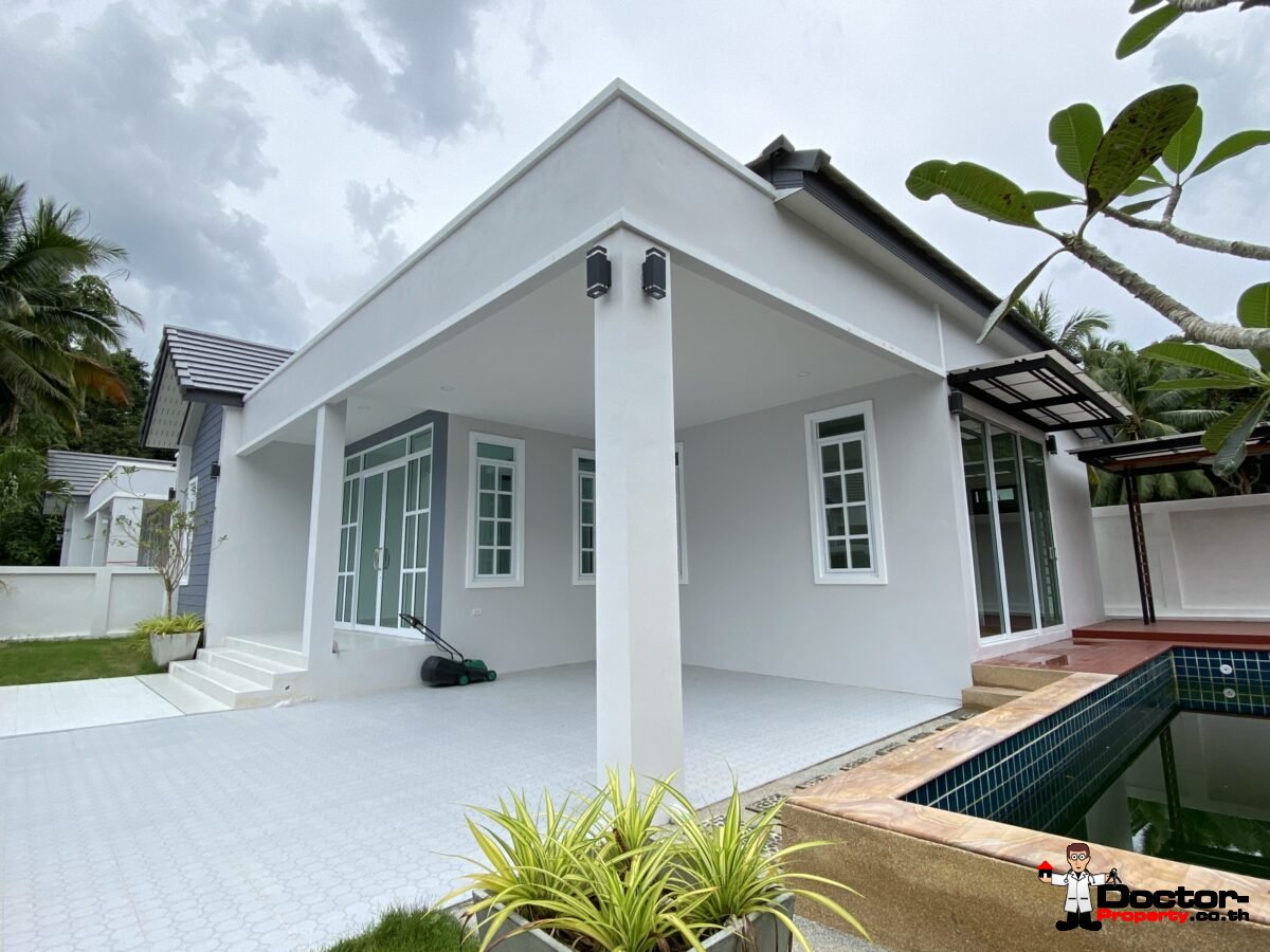 New 3 Bedroom Pool Villa – Taling Ngam, Koh Samui – For Sale