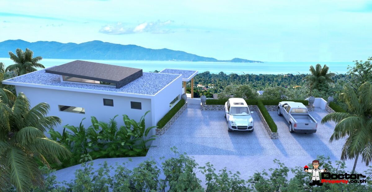 New Furnished Sea View Villas in Mae Nam Hills, Koh Samui – For Sale