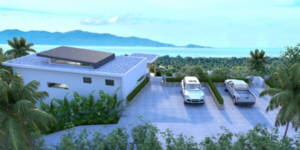 New Furnished Sea View Villas in Mae Nam Hills, Koh Samui – For Sale