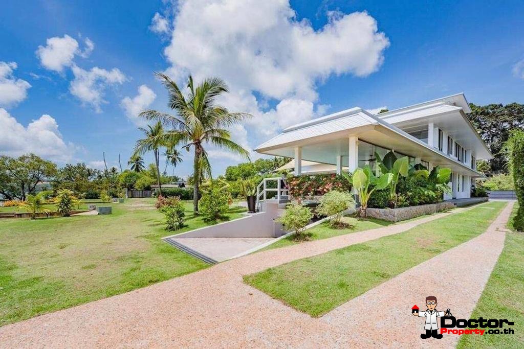 3 Bedroom Beachfront Villa - New Boat Marina Development - Mai Khao Beach - North Phuket - for sale