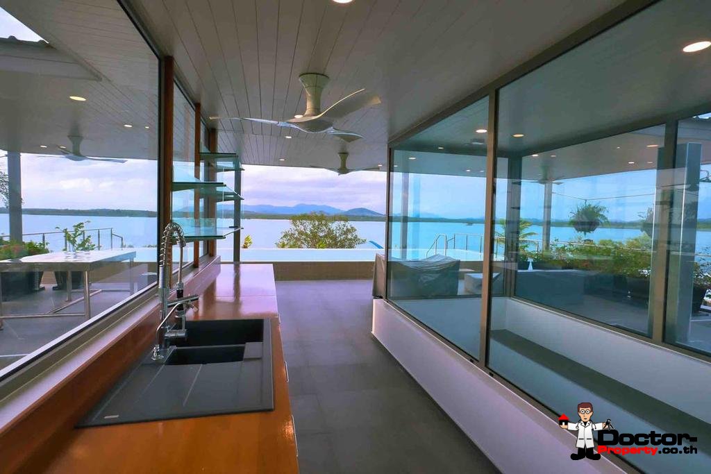 3 Bedroom Beachfront Villa - New Boat Marina Development - Mai Khao Beach - North Phuket - for sale