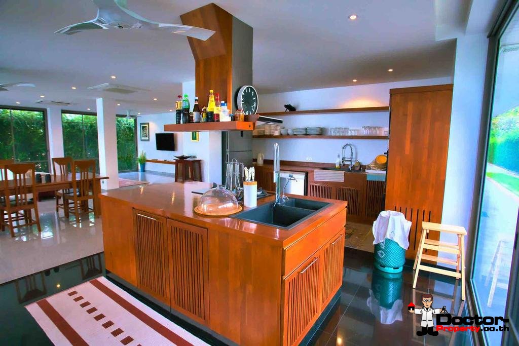3 Bedroom Beachfront Villa - New Boat Marina Development - Mai Khao Beach - North Phuket - for sale