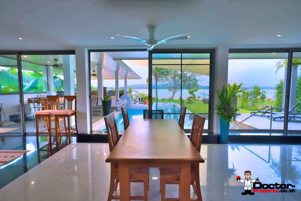 3 Bedroom Beachfront Villa - New Boat Marina Development - Mai Khao Beach - North Phuket - for sale