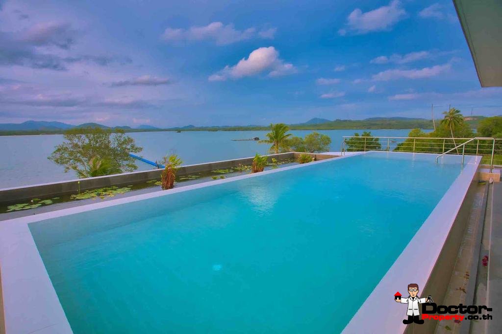 3 Bedroom Beachfront Villa - New Boat Marina Development - Mai Khao Beach - North Phuket - for sale