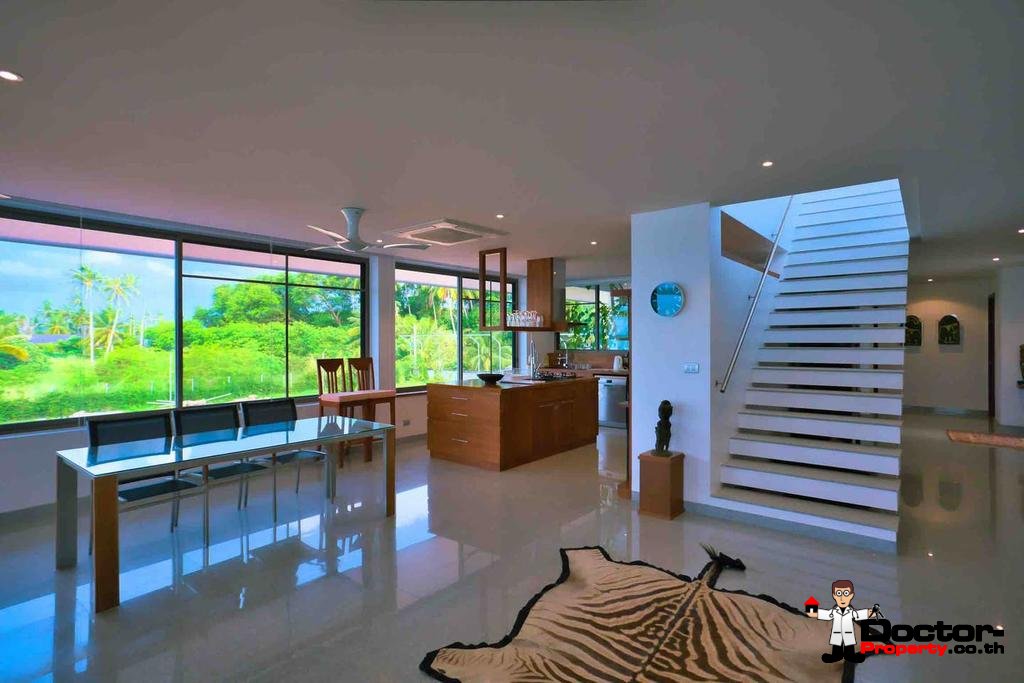 3 Bedroom Beachfront Villa - New Boat Marina Development - Mai Khao Beach - North Phuket - for sale