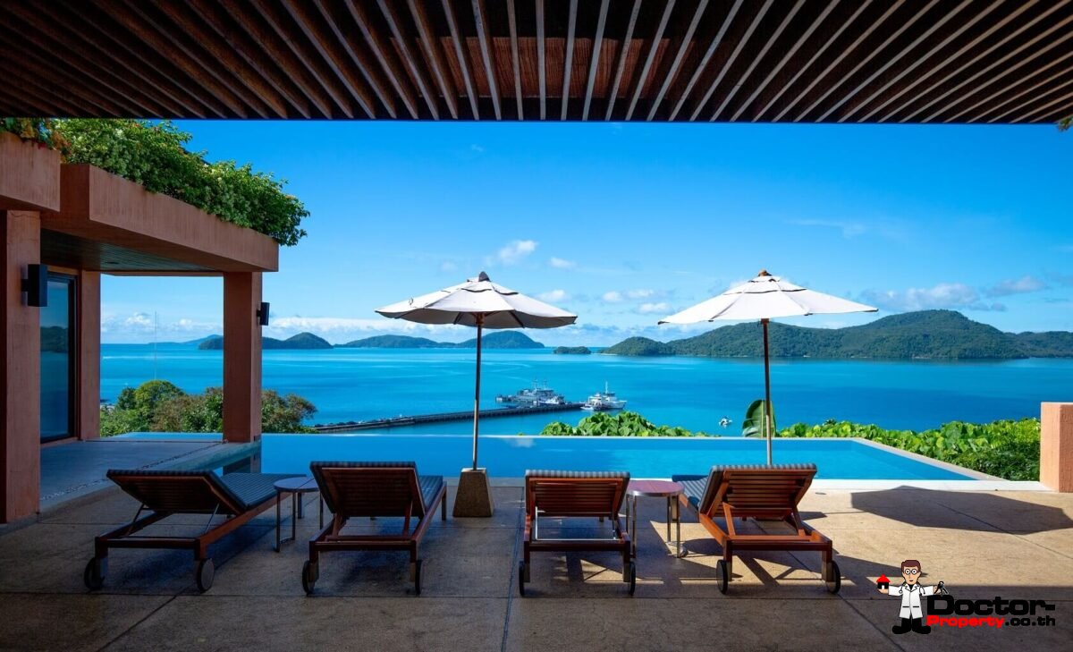 3 Bedroom Sea View Villa Sri Panwa - Cape Panwa - Phuket - for sale