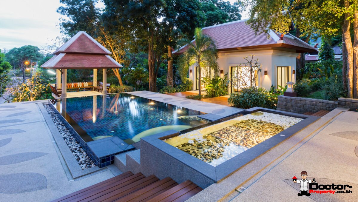 3 Bedroom Thai Balinese Style Villas - Nai Harn - Phuket South - for sale