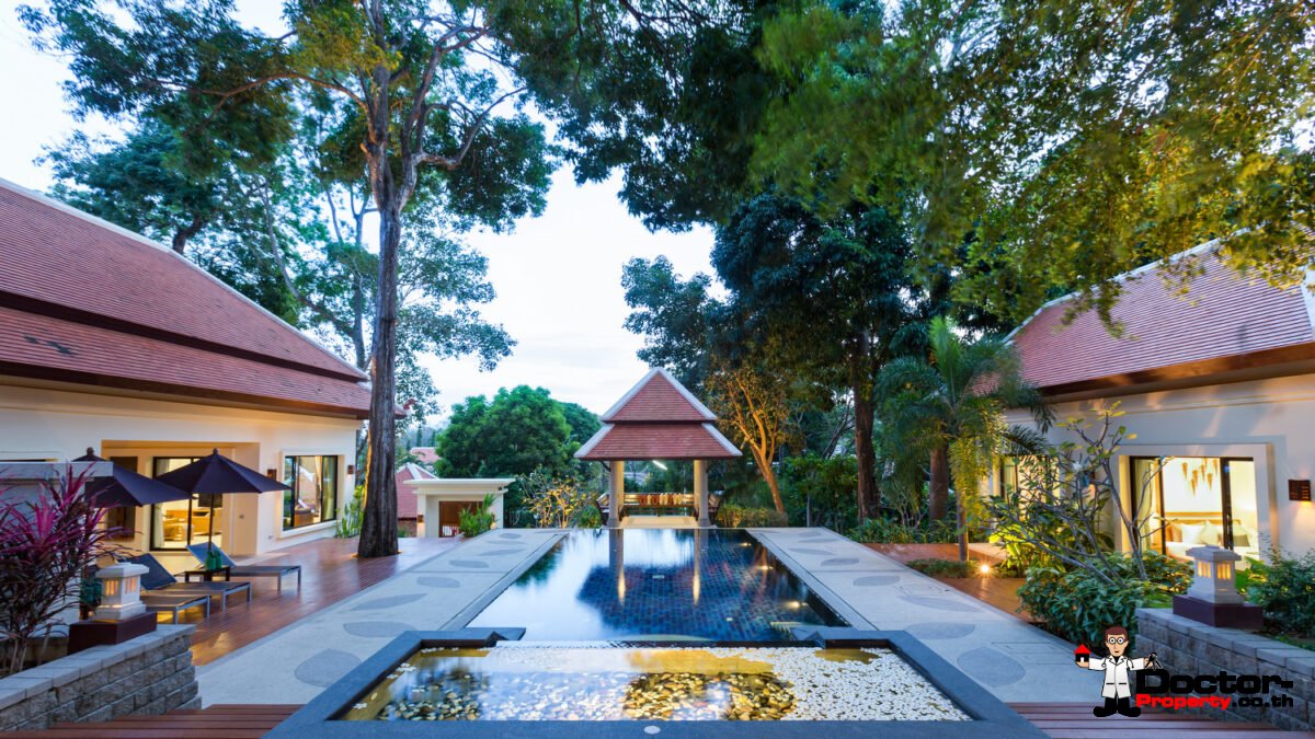 3 Bedroom Thai Balinese Style Villas - Nai Harn - Phuket South - for sale
