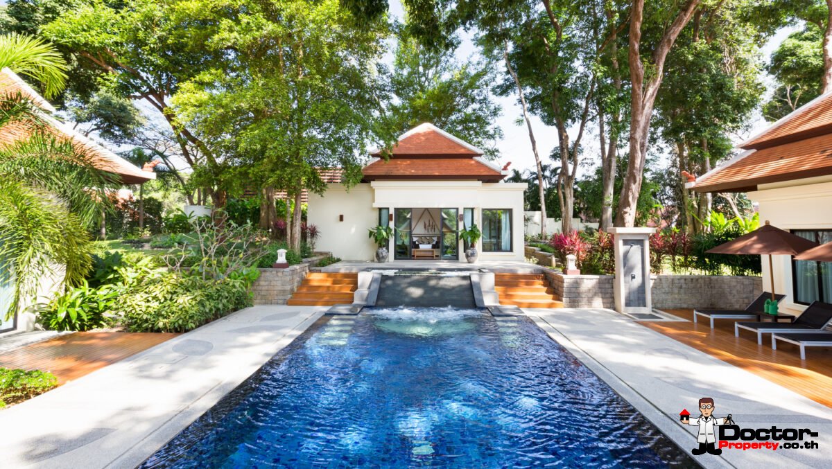 3 Bedroom Thai Balinese Style Villas - Nai Harn - Phuket South - for sale