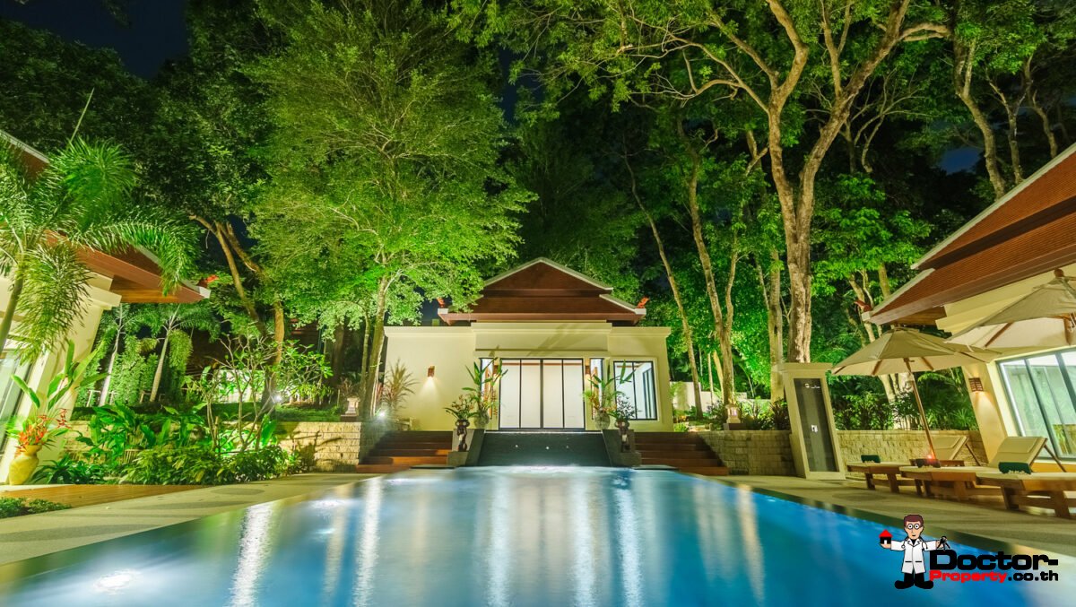 3 Bedroom Thai Balinese Style Villas - Nai Harn - Phuket South - for sale