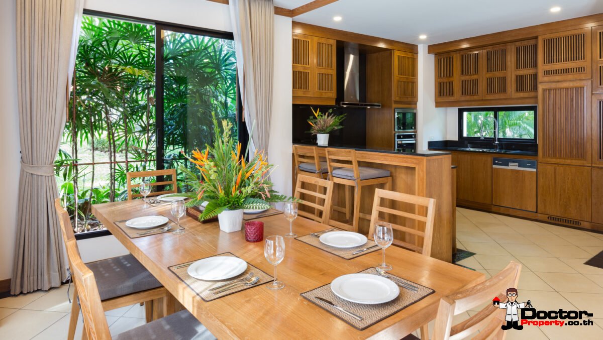 3 Bedroom Thai Balinese Style Villas - Nai Harn - Phuket South - for sale