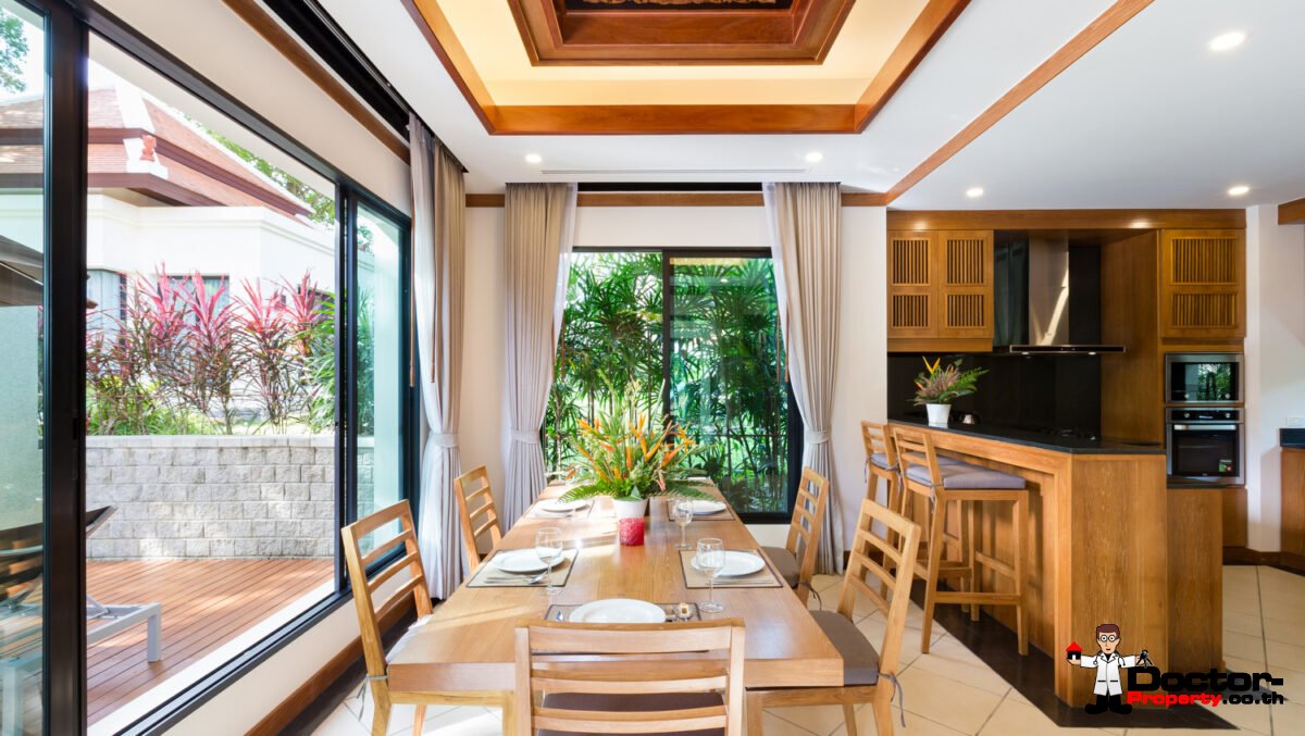 3 Bedroom Thai Balinese Style Villas - Nai Harn - Phuket South - for sale