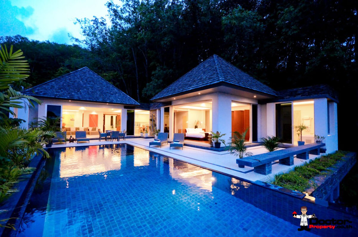 4 Bedroom Modern Sea View Pool Villa - Layan Beach - Phuket - for sale