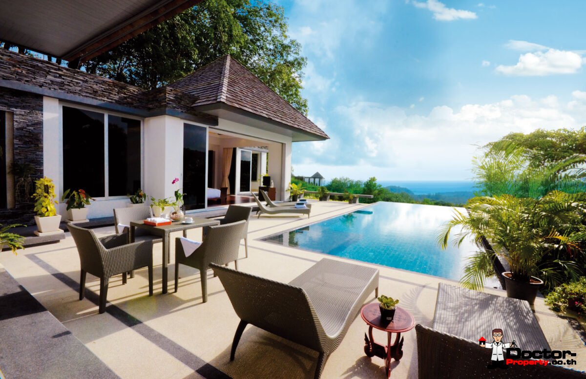 4 Bedroom Modern Sea View Pool Villa - Layan Beach - Phuket - for sale