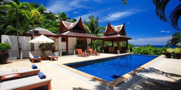 4 Bedroom Sea View Thai Style Villa - Ayara - Surin Beach - Phuket - for sale
