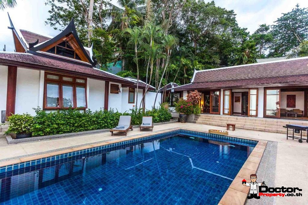 4 Bedroom Sea View Thai Style Villa - Ayara - Surin Beach - Phuket - for sale