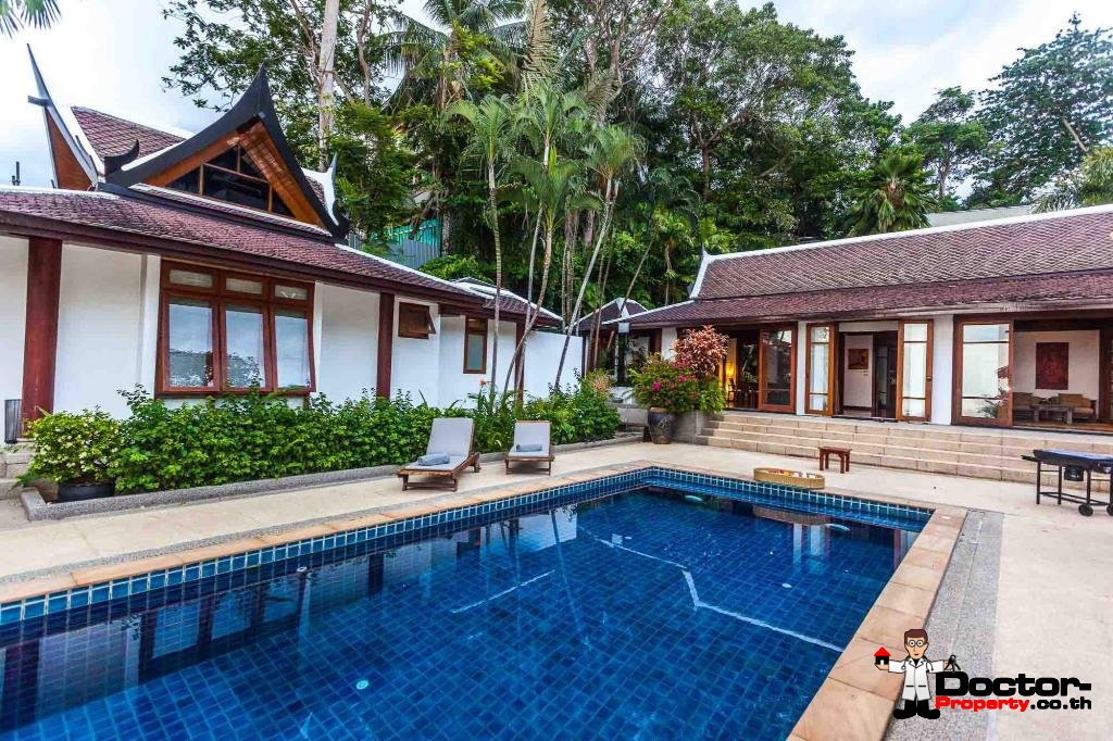 4 Bedroom Sea View Thai Style Villa - Ayara - Surin Beach - Phuket - for sale