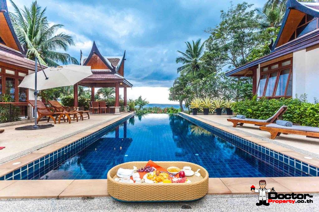 4 Bedroom Sea View Thai Style Villa - Ayara - Surin Beach - Phuket - for sale