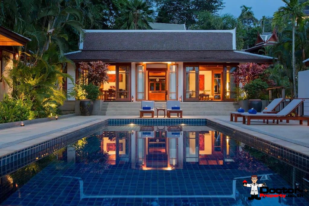4 Bedroom Sea View Thai Style Villa - Ayara - Surin Beach - Phuket - for sale