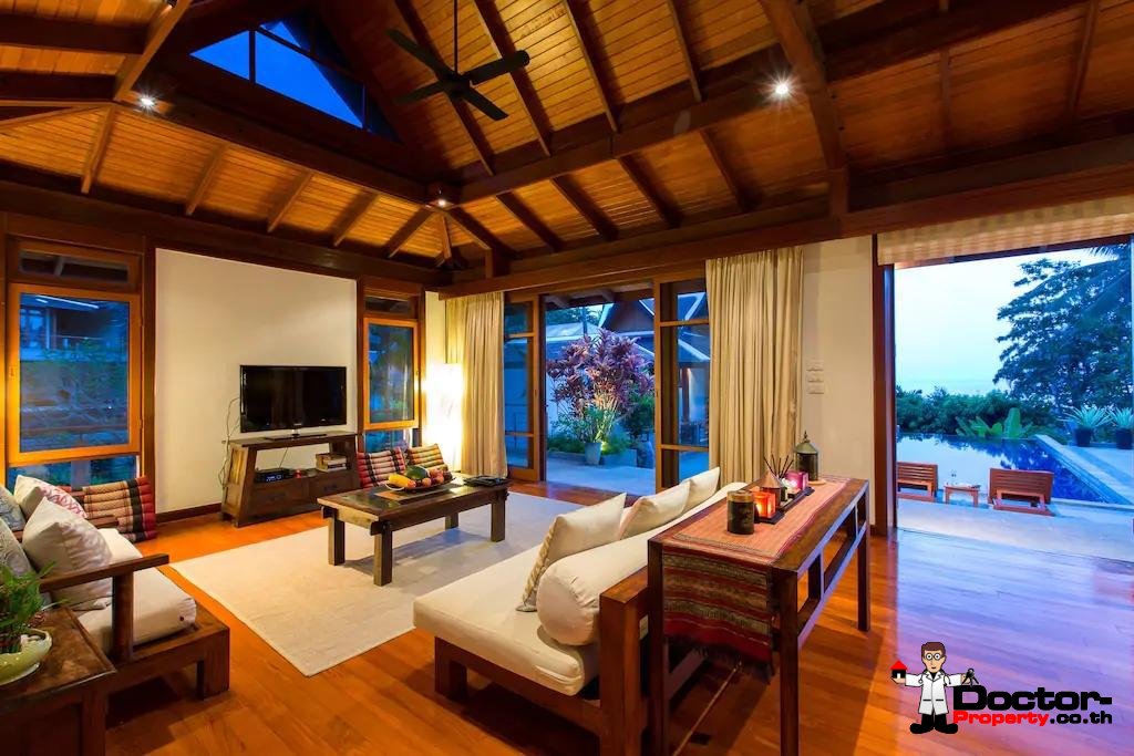 4 Bedroom Sea View Thai Style Villa - Ayara - Surin Beach - Phuket - for sale