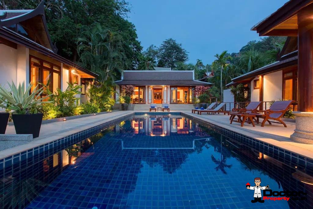 4 Bedroom Sea View Thai Style Villa - Ayara - Surin Beach - Phuket - for sale