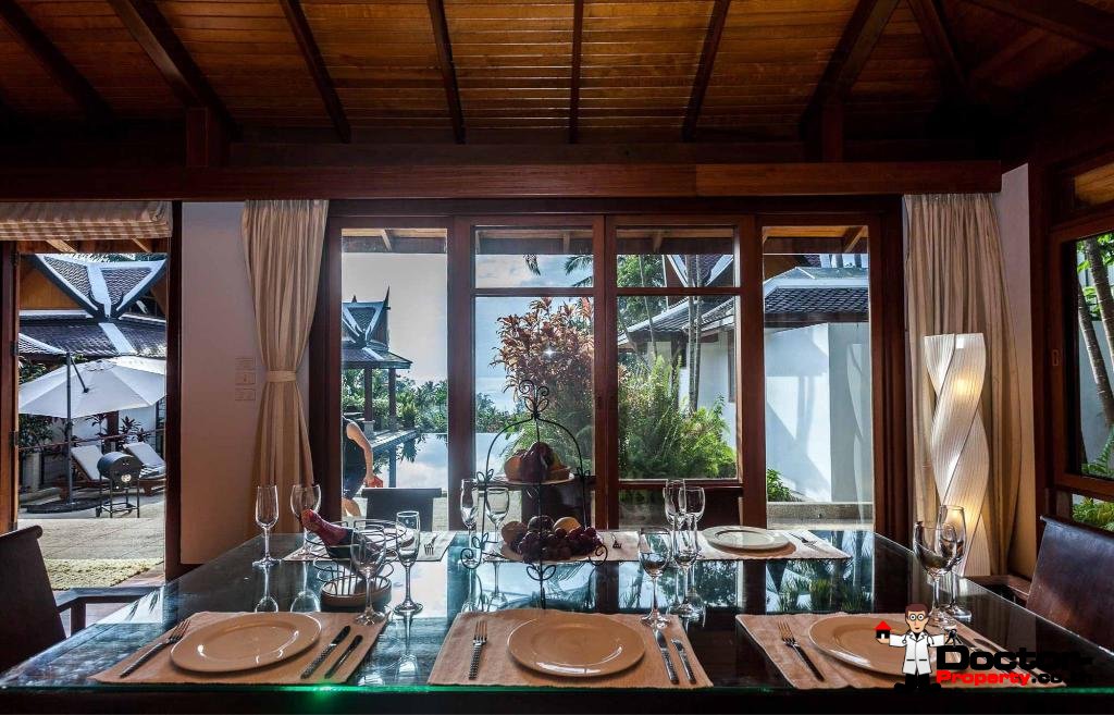 4 Bedroom Sea View Thai Style Villa - Ayara - Surin Beach - Phuket - for sale