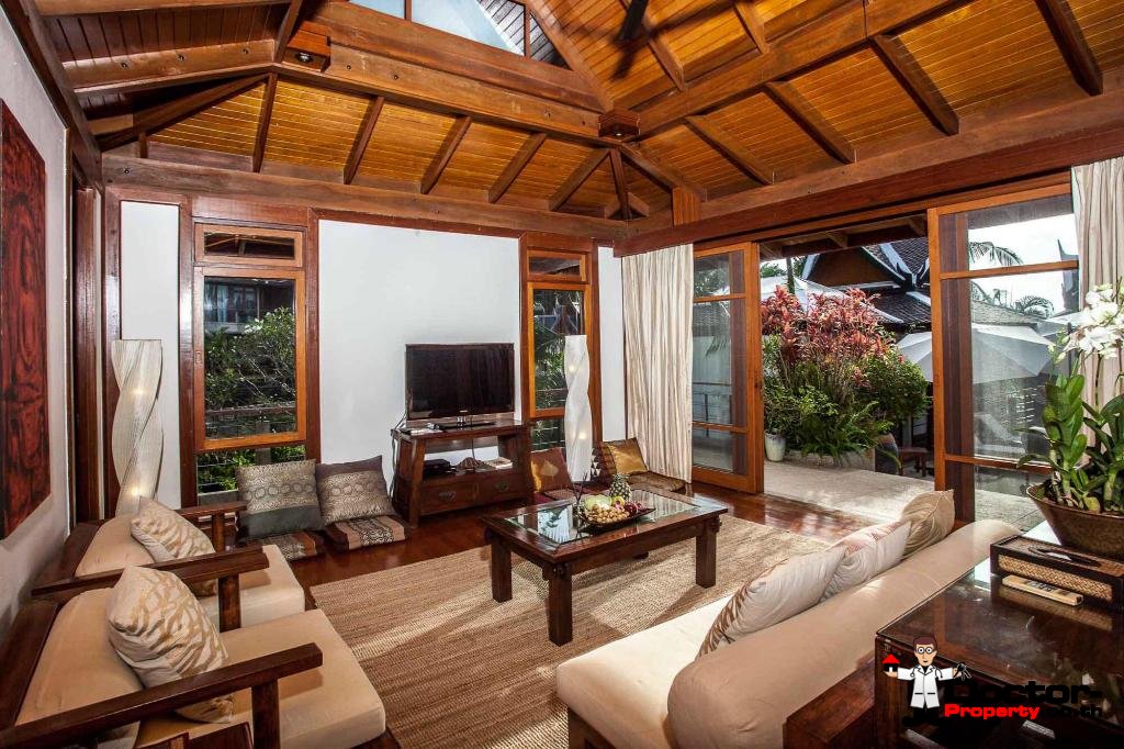 4 Bedroom Sea View Thai Style Villa - Ayara - Surin Beach - Phuket - for sale