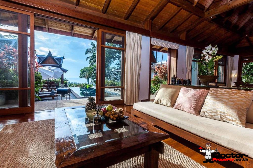 4 Bedroom Sea View Thai Style Villa - Ayara - Surin Beach - Phuket - for sale