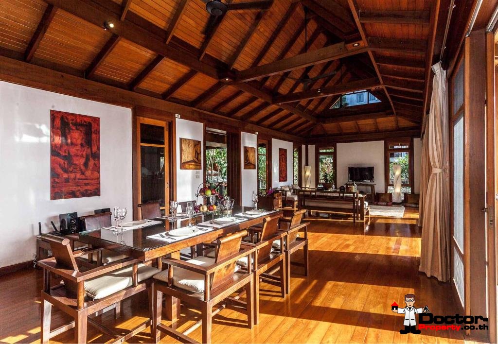 4 Bedroom Sea View Thai Style Villa - Ayara - Surin Beach - Phuket - for sale