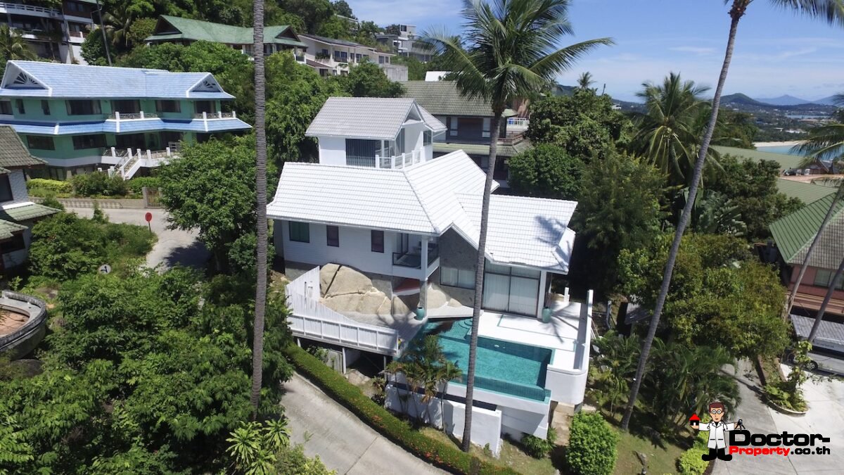 4 Bedroom Sea View Villa - Chaweng Noi - Koh Samui - for sale