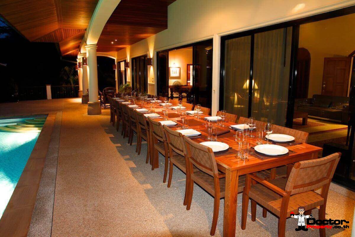 5 Bedroom Panoramic Mountain View Villa - Nai Harn Beach - Phuket - for sale