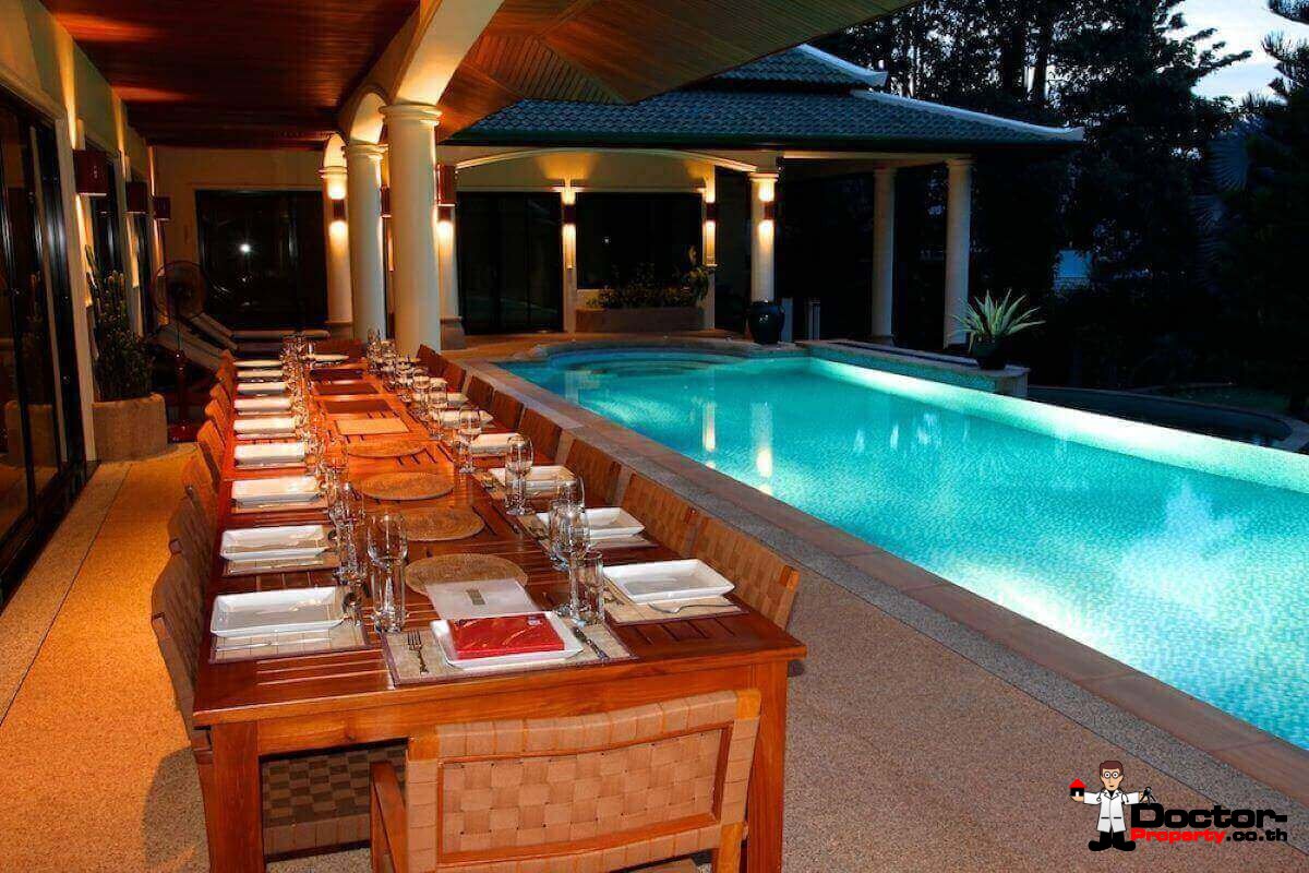 5 Bedroom Panoramic Mountain View Villa - Nai Harn Beach - Phuket - for sale