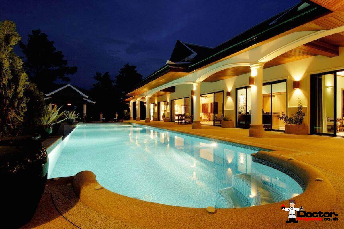5 Bedroom Panoramic Mountain View Villa - Nai Harn Beach - Phuket - for sale