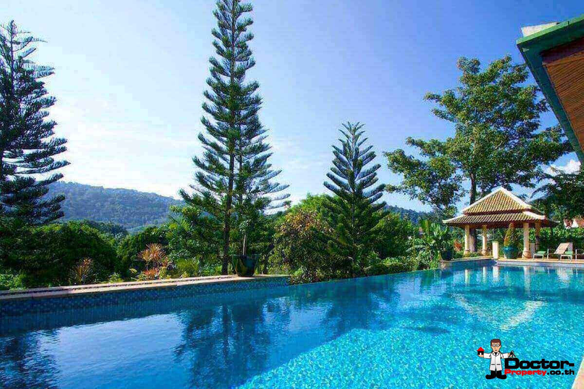 5 Bedroom Panoramic Mountain View Villa - Nai Harn Beach - Phuket - for sale