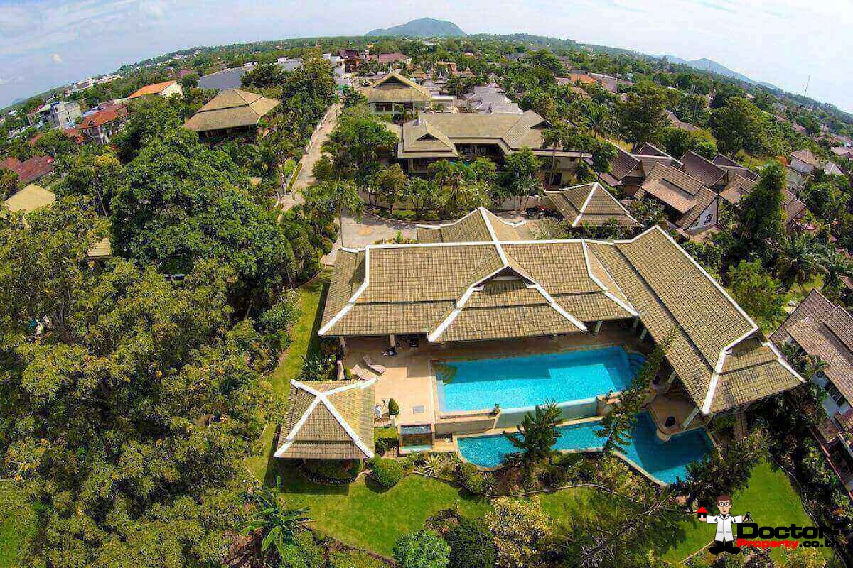 5 Bedroom Panoramic Mountain View Villa - Nai Harn Beach - Phuket - for sale