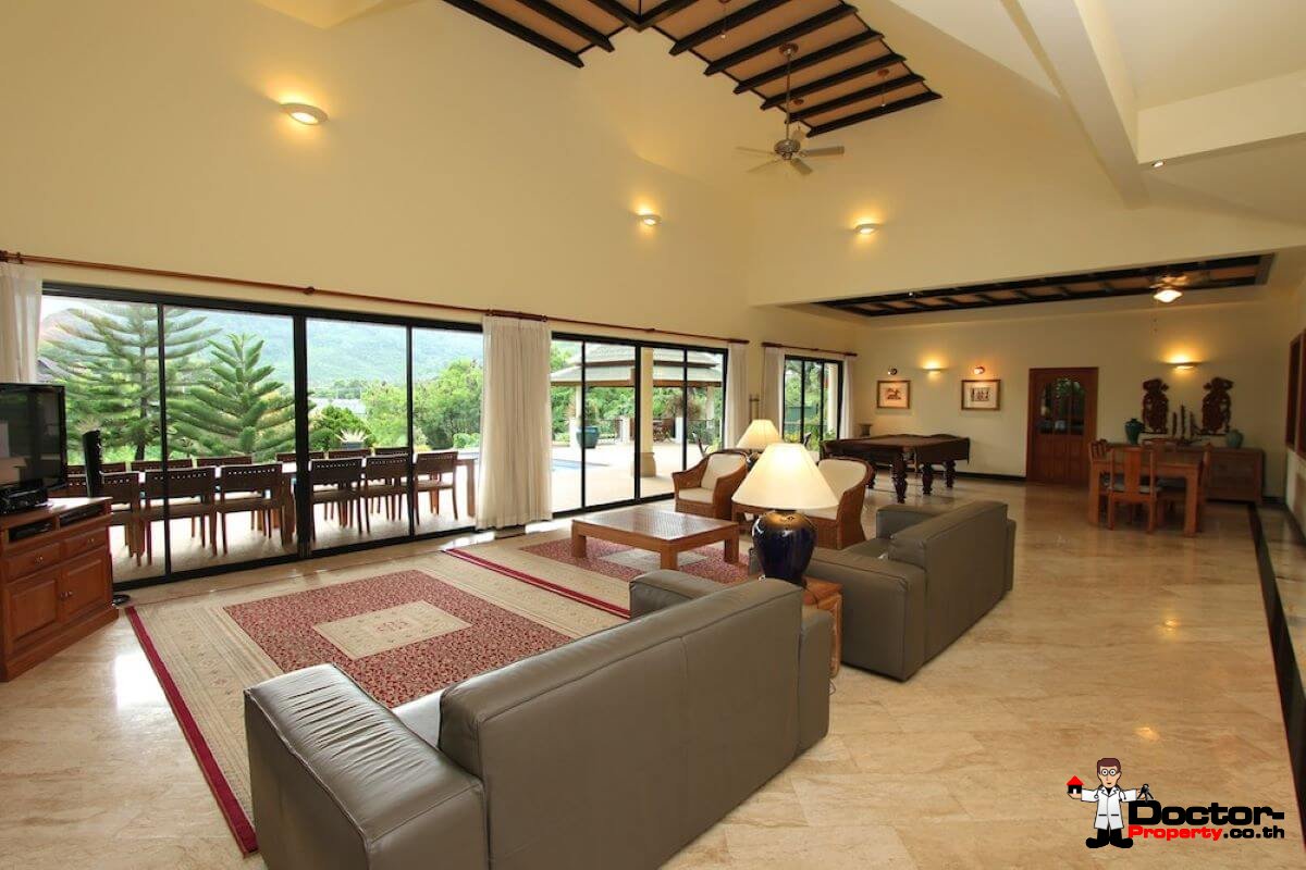 5 Bedroom Panoramic Mountain View Villa - Nai Harn Beach - Phuket - for sale
