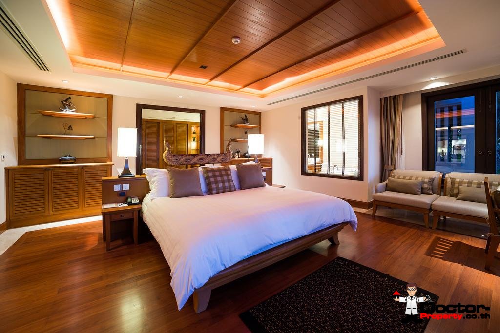 6 Bedroom Unique Ocean Front Pool Trisara Villa - Layan Beach - Phuket - for sale