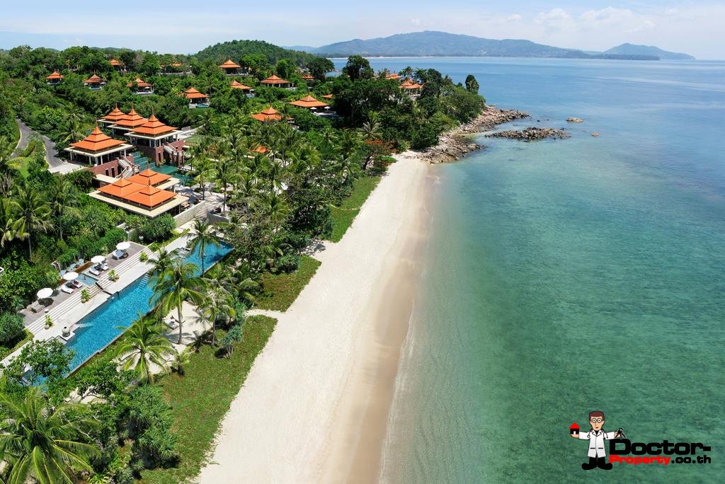6 Bedroom Unique Ocean Front Pool Trisara Villa - Layan Beach - Phuket - for sale