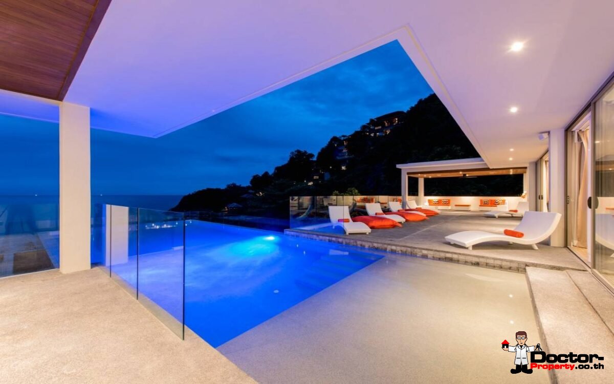 Amazing Ocean View 6 Bedroom Villa Cape Amarin Estate - Kamala - Phuket - for sale