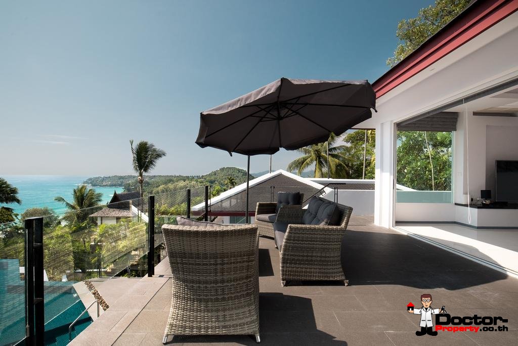 Breathtaking Sea Views 5 Bedroom Luxury Pool Villa – Surin Beach – Phuket – for sale