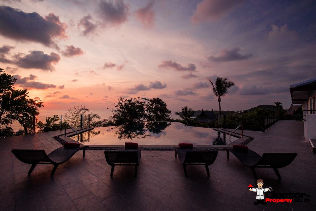 Breathtaking Sea Views 5 Bedroom Luxury Pool Villa – Surin Beach – Phuket – for sale