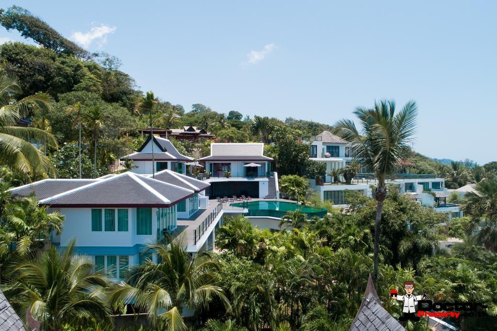 Breathtaking Sea Views 5 Bedroom Luxury Pool Villa - Surin Beach - Phuket - for sale