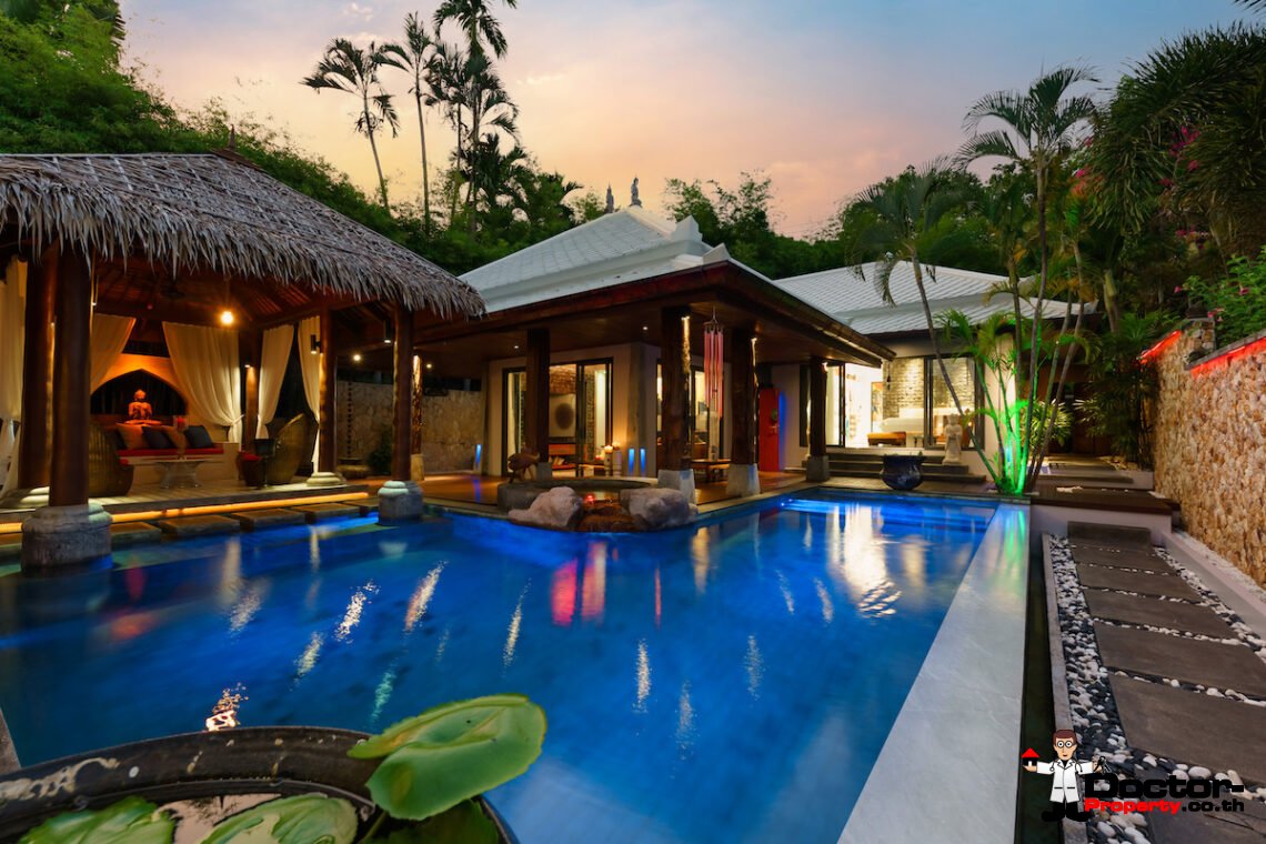 3 Bedroom Pool Villa – Bo Phut Koh Samui – For Sale