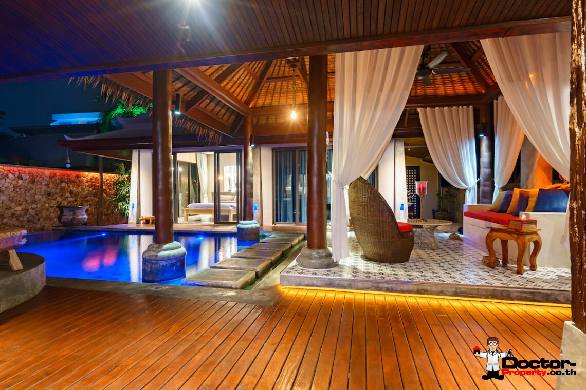 3 Bedroom Pool Villa – Bo Phut Koh Samui – For Sale