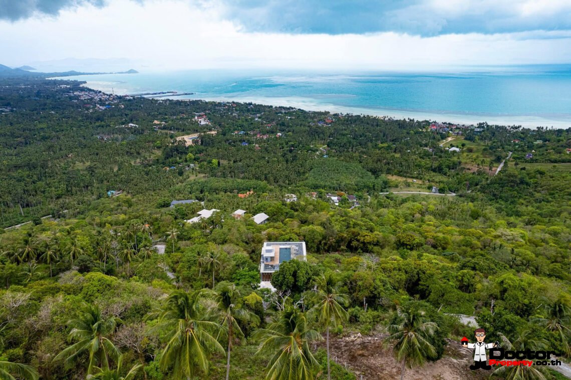 Luxury 4 Bedroom Sea View Villa – Nathon, Koh Samui – For Sale