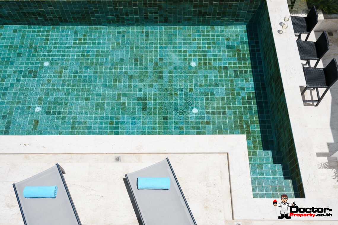 New 3 Bedroom Seaview Villa – Bophut, Samui – For Sale