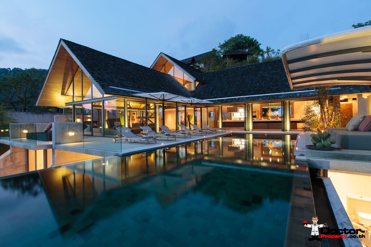 Fantastic 5 Bedroom Sea View Villa Saengootsa - Kamala Beach - Phuket West - for sale