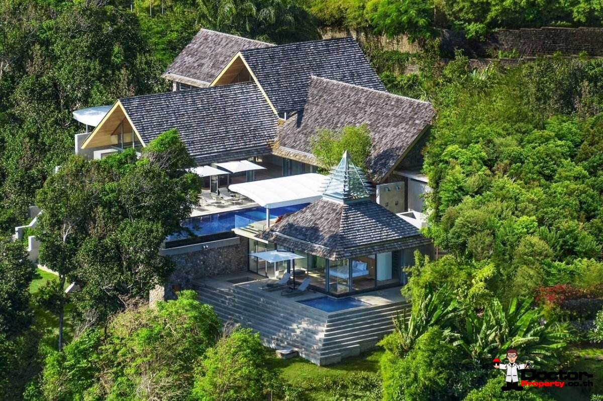 Fantastic 5 Bedroom Sea View Villa Saengootsa - Kamala Beach - Phuket West - for sale