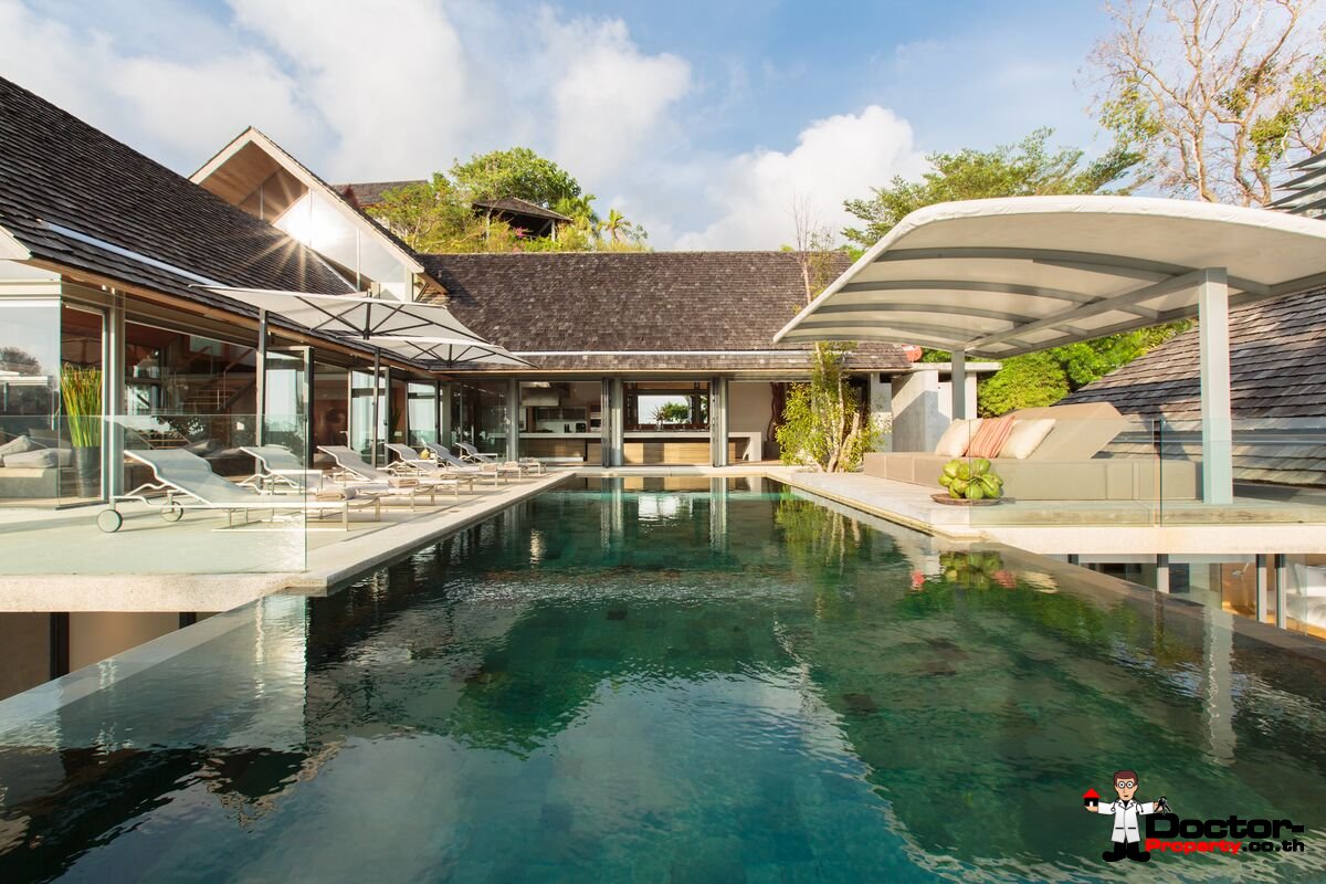 Fantastic 5 Bedroom Sea View Villa Saengootsa - Kamala Beach - Phuket West - for sale